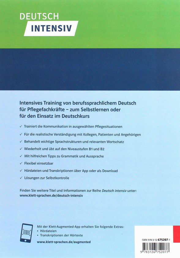 Бумажная книга «Deutsch für die Pflege B2. Buch + Online», автор Габриэле Книффка - фото №1