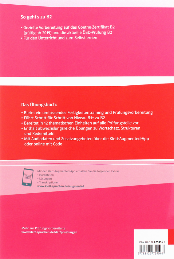 Бумажная книга «So geht's zu B2. Übungsbuch», автор Ута Лумиотис - фото №1