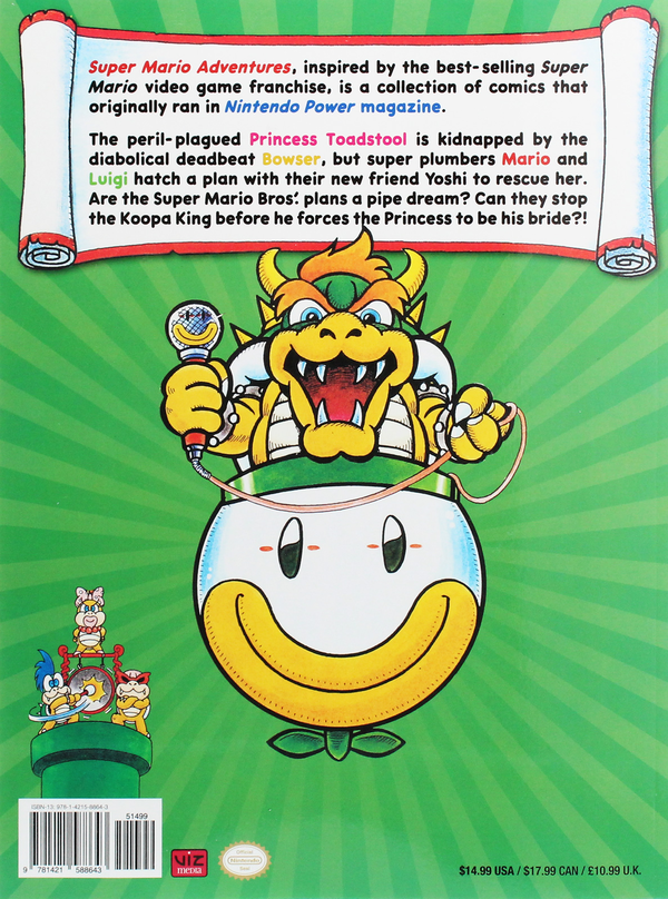 Бумажная книга «Super Mario Adventures», автор Кентаро Такекума - фото №1