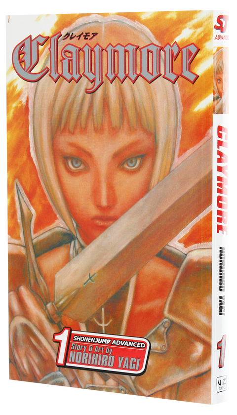 Бумажная книга «Claymore. Volume 1», автор Норихиро Яги - фото №1