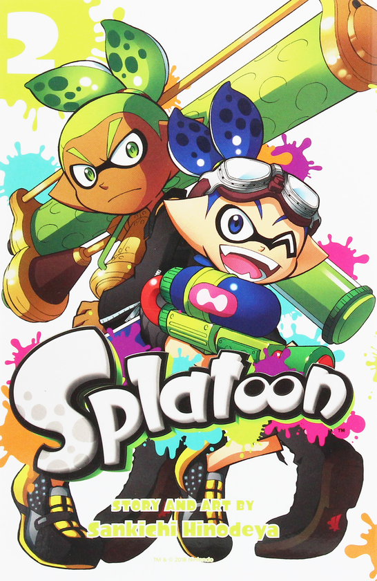 Бумажная книга «Splatoon. Volume 2», автор Санкичи Хинодея - фото №1
