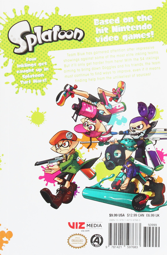Бумажная книга «Splatoon. Volume 2», автор Санкичи Хинодея - фото №1