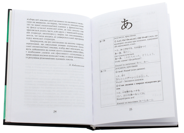Паперова книга «Японсько-український словник ономатопеїчної лексики », авторів Оксана Кобелянська, Х. Еґава - фото №1