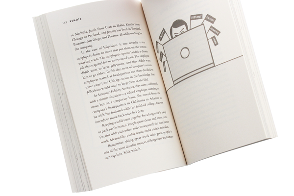 Паперова книга «Remote. Office Not Required», авторів Джейсон Фрайд, Девід Хейнмейер Ханссон - фото №1