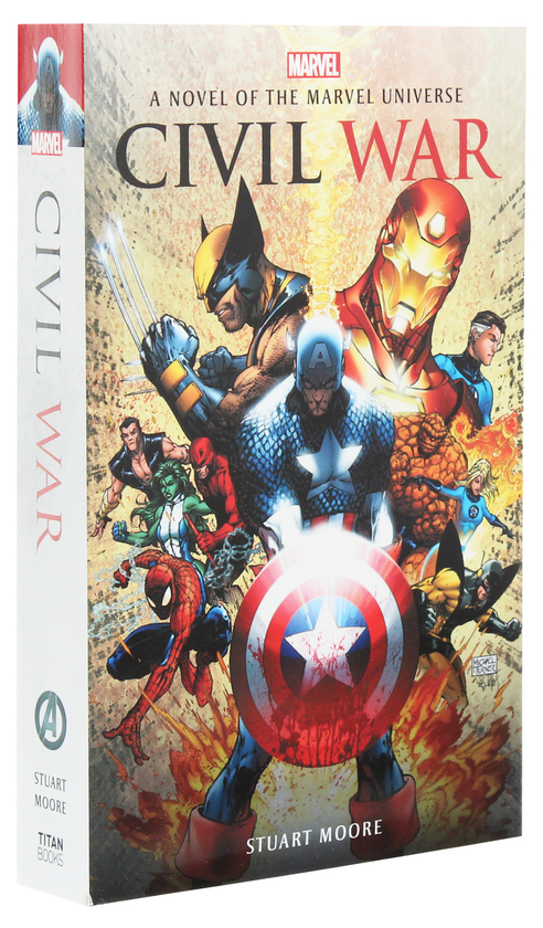 Паперова книга «Marvel novels - Civil War», автор Стюарт Мур - фото №1