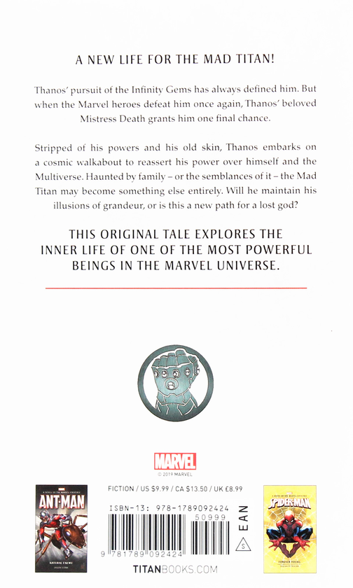 Бумажная книга «Marvel novels - Thanos: Death Sentence», автор Стюарт Мур - фото №1