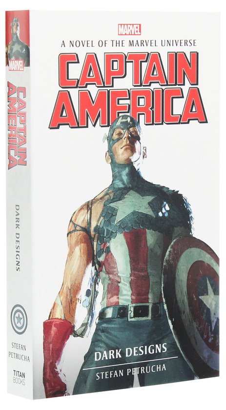 Бумажная книга «Captain America. Dark Designs», автор Стефан Петручо - фото №1