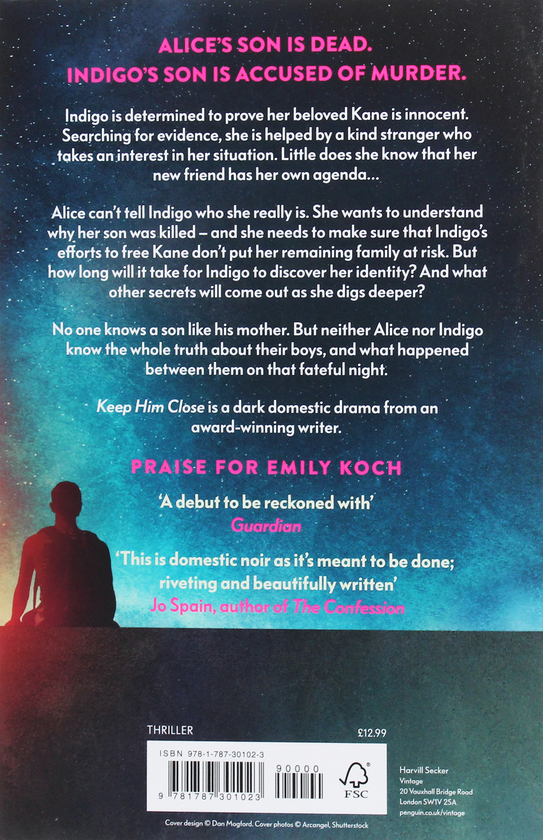 Паперова книга «Keep Him Close», автор Емілі Кох - фото №1