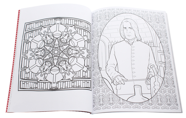 Паперова книга «Harry Potter Magical Places and Characters Colouring Book», автор Джоан Ролінґ - фото №1