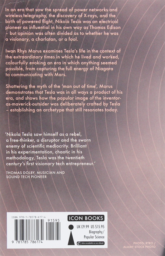 Паперова книга «Nikola Tesla and the Electrical Future» - фото №1