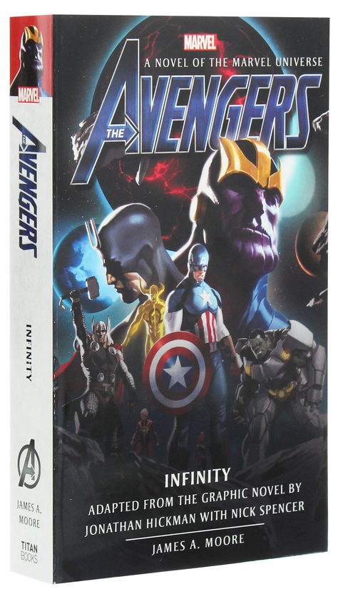 Паперова книга «Avengers. Infinity Prose Novel», автор Джеймс Мур - фото №1