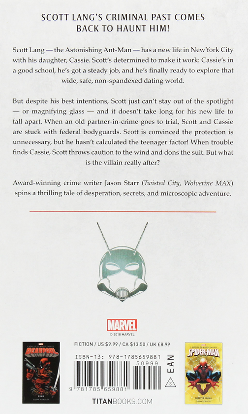 Паперова книга «Ant-Man. Natural Enemy», автор Джейсон Старр - фото №1