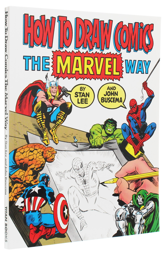 Паперова книга «How to Draw Comics the "Marvel" Way», авторів Стен Лі, Джон Бюсема - фото №1