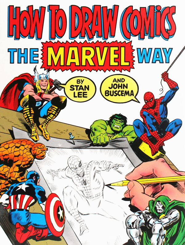 Паперова книга «How to Draw Comics the "Marvel" Way», авторів Стен Лі, Джон Бюсема - фото №1