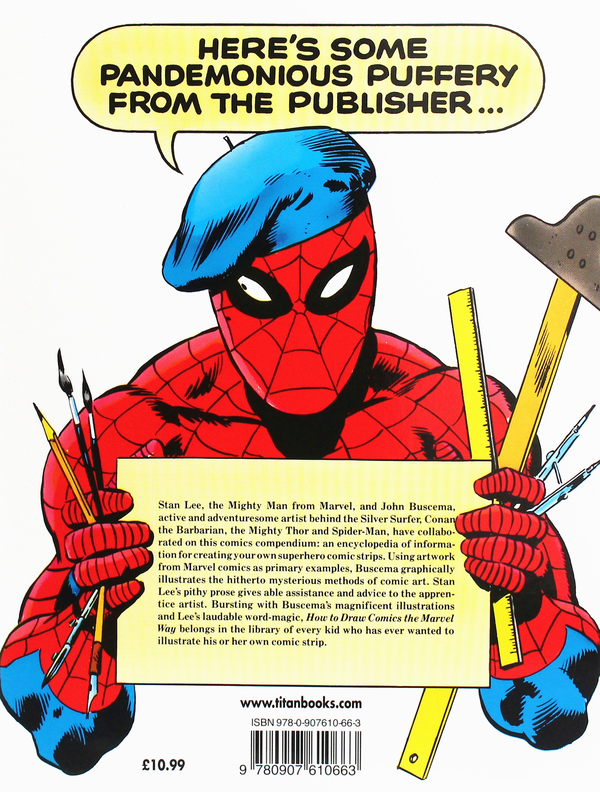 Паперова книга «How to Draw Comics the "Marvel" Way», авторів Стен Лі, Джон Бюсема - фото №1