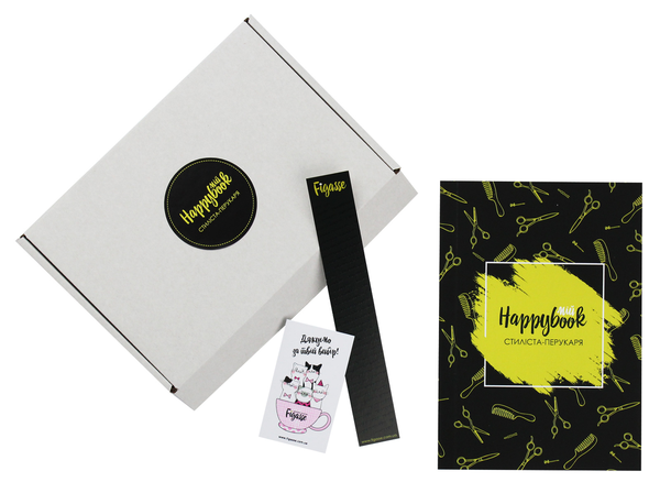 «Блокнот Figasse HappyBook Стилиста-парикмахера (2481268300602)», бренда Figasse - фото №1