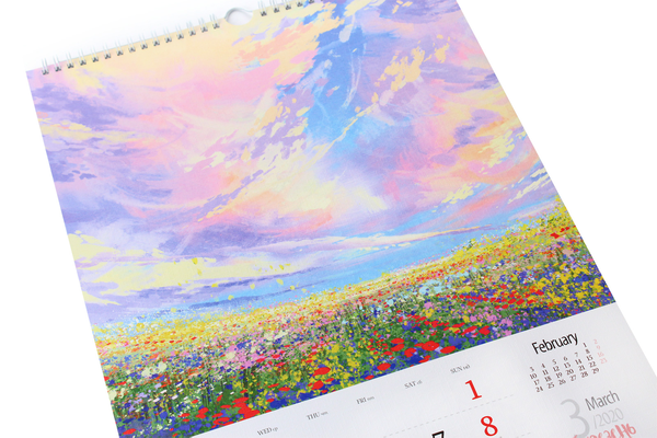 Бумажная книга «Календар на 2020. Світовид Максі. The Art Calendar» - фото №1