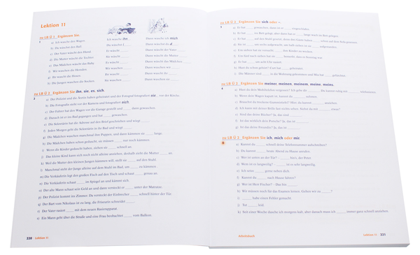 Бумажная книга «Delfin. Zweibandige Ausgabe. Arbeitsbuch. Teil 2», авторов Ута Мюллер-Вольфангель, Томас Сторц, Хартмут Ауфдерштрассе - фото №1