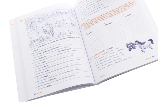 Бумажная книга «Delfin. Zweibandige Ausgabe. Arbeitsbuch. Teil 2», авторов Ута Мюллер-Вольфангель, Томас Сторц, Хартмут Ауфдерштрассе - фото №1
