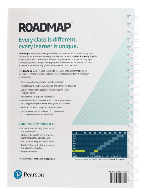 [object Object] «Roadmap A2 Teacher's Book + Assessment Package», авторів Деміан Уільямс, Ліндсей Уорік - фото №2 - мініатюра