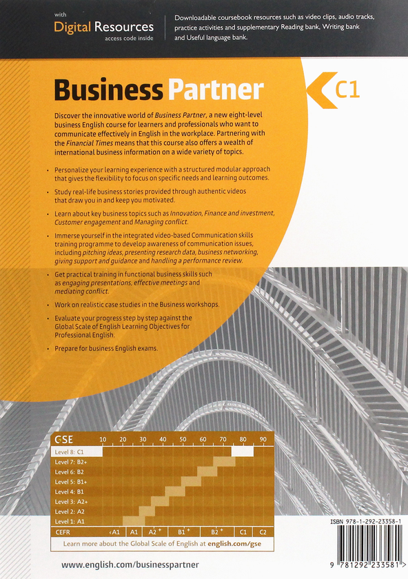 Бумажная книга «Business Partner C1 Coursebook » - фото №1