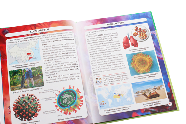 Паперова книга «Світ навколо нас. Віруси», автор Аліна Котка - фото №1