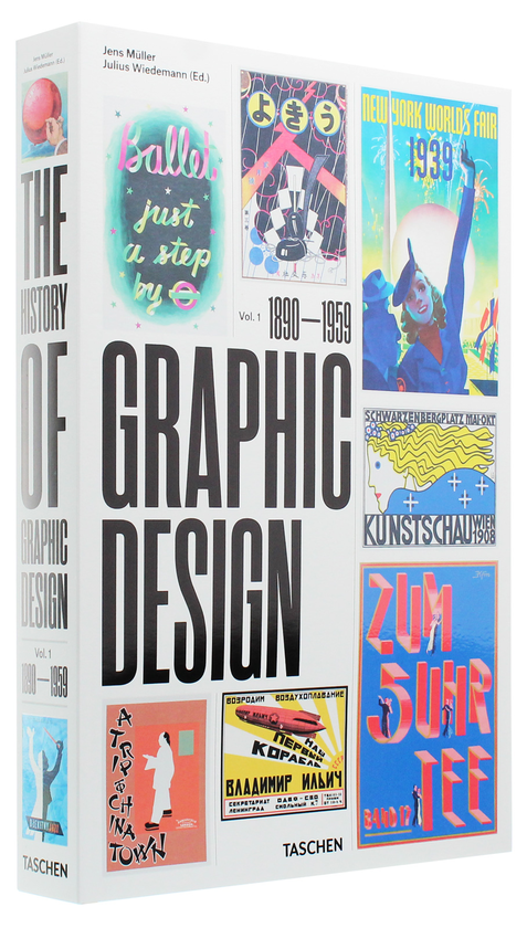 Бумажная книга «The History of Graphic Design. Volume 1 (1890-1959)», автор Йенс Мюллер - фото №1