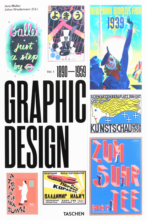 Бумажная книга «The History of Graphic Design. Volume 1 (1890-1959)», автор Йенс Мюллер - фото №1