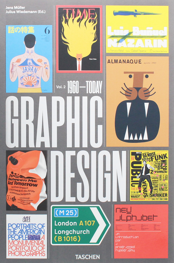 Паперова книга «The History of Graphic Design. Vol. 2, 1960-Today», автор Єнс Мюллер - фото №1