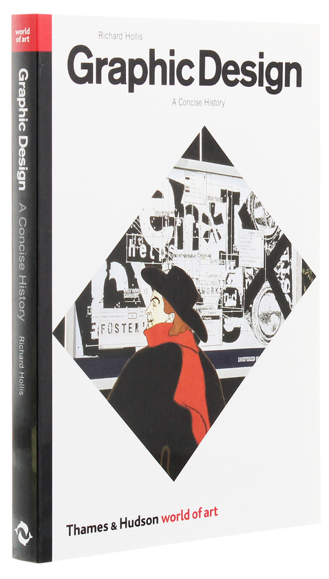 Паперова книга «Graphic Design. A Concise History», автор Річард Голліс - фото №1