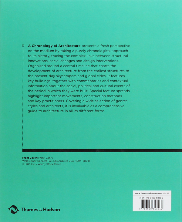 Бумажная книга «A Chronology of Architecture. A Cultural Timeline from Stone Circles to Skyscrapers», автор Джон Жуковский - фото №1