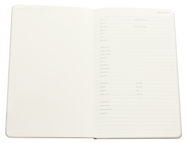  «Записная книга Moleskine PRO недатированная серая (PROPFNTB3HG24)», бренда Moleskine - фото №1