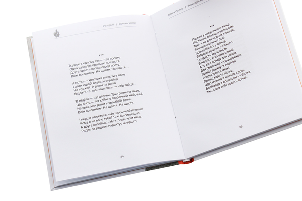 Бумажная книга «Територія вогню», автор Ольга Салипа - фото №1