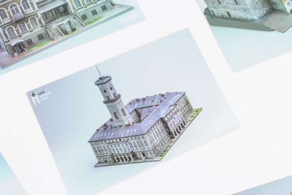 Бумажная книга «Набор открыток Lviv Pocket City №1 8 шт» - фото №1