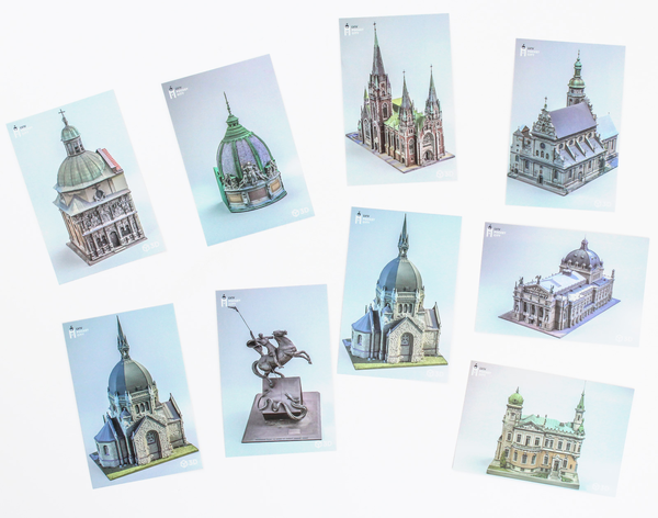 Бумажная книга «Набор открыток Lviv Pocket City №2 8 шт» - фото №1