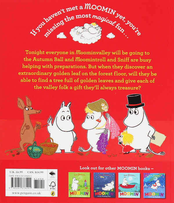 Бумажная книга «Moomin and the Golden Leaf», автор Туве Янссон - фото №1