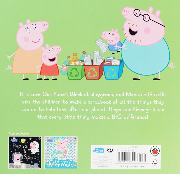 Бумажная книга «Peppa Pig. Peppa Loves Our Planet» - фото №1