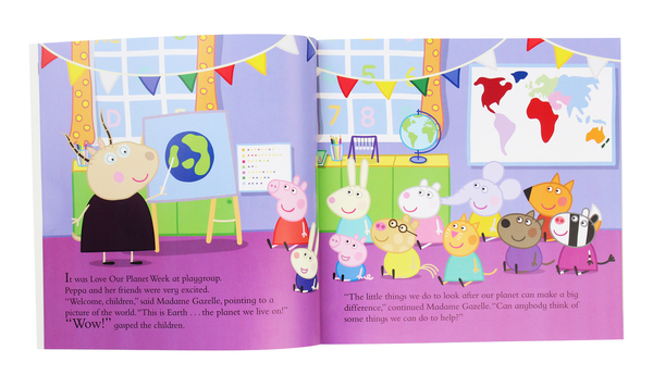 Бумажная книга «Peppa Pig. Peppa Loves Our Planet» - фото №1