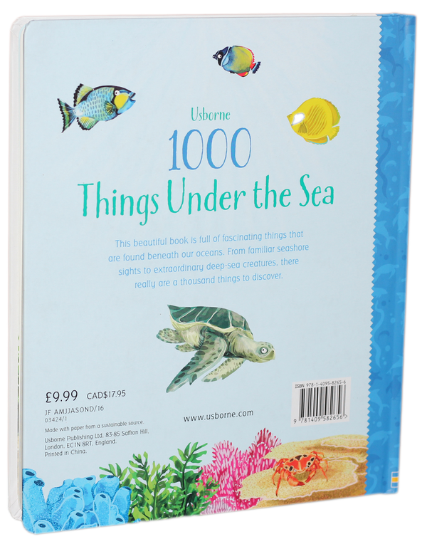 Паперова книга «1000 Things Under the Sea» - фото №1