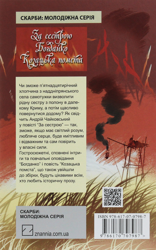 Бумажная книга «За сестрою. Богданко. Козацька помста», автор Андрей Чайковский - фото №1