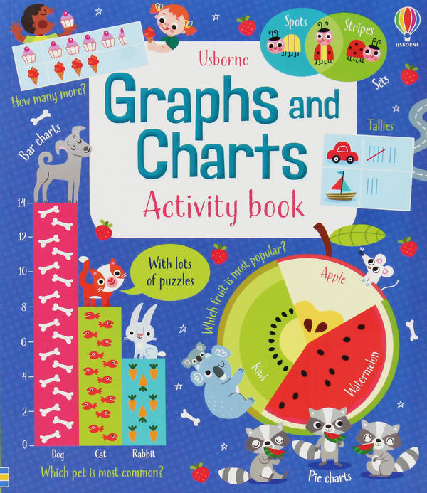 [object Object] «Graphs And Charts Activity Book», автор Дарран Стоббарт - фото №1