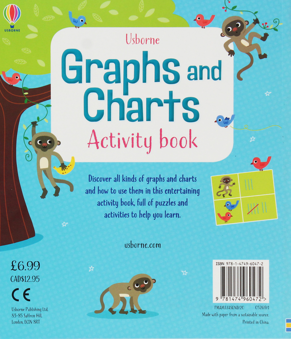 [object Object] «Graphs And Charts Activity Book», автор Дарран Стоббарт - фото №2 - миниатюра