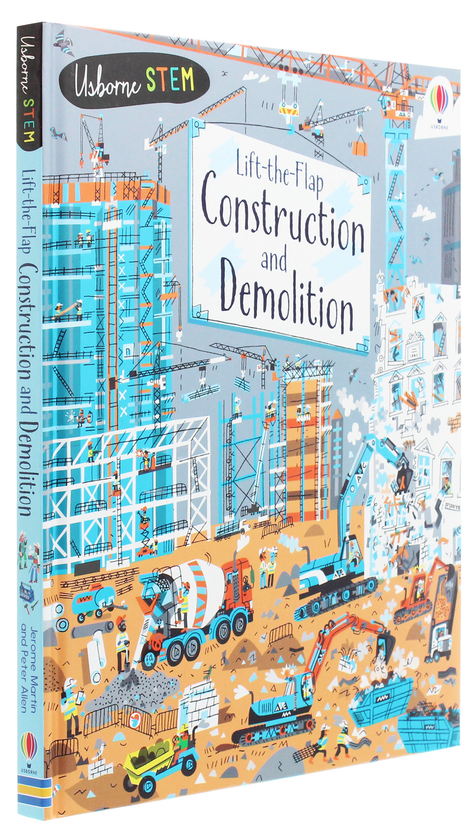 Бумажная книга «Lift-the-Flap. Construction and Demolition», автор Джером Мартин - фото №1