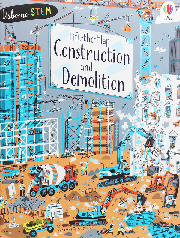 Бумажная книга «Lift-the-Flap. Construction and Demolition», автор Джером Мартин - фото №1