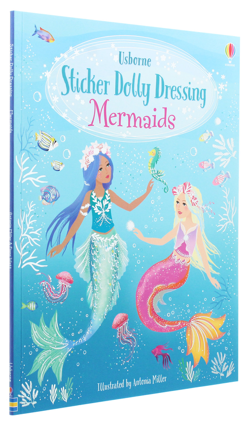 Бумажная книга «Sticker Dolly Dressing. Mermaids», автор Фиона Уотт - фото №1