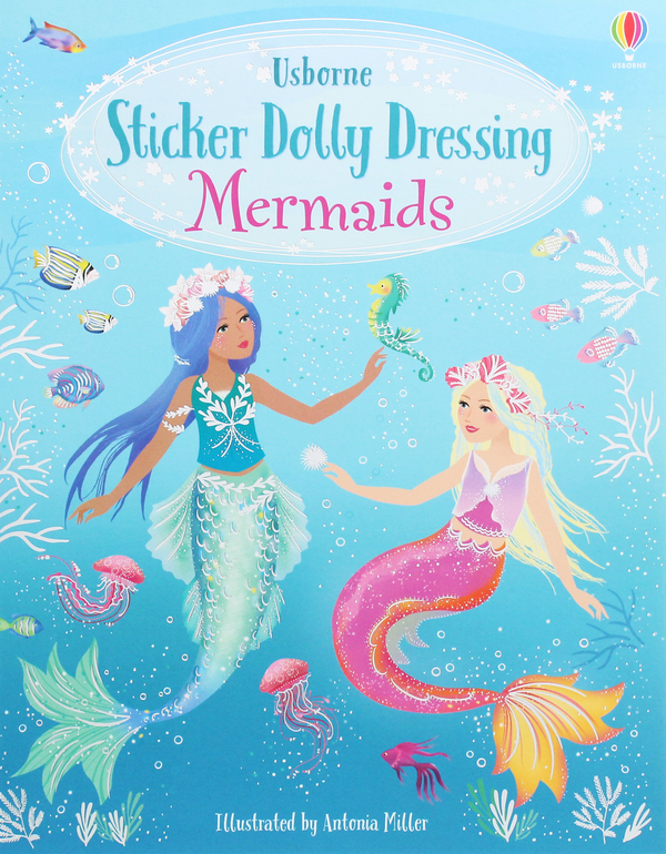 Бумажная книга «Sticker Dolly Dressing. Mermaids», автор Фиона Уотт - фото №1
