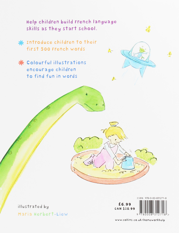 Паперова книга «Collins First French Dictionary. 500 first words for ages 5+» - фото №1