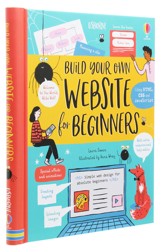 Паперова книга «Build your own website for beginners», автор Лаура Кован - фото №1