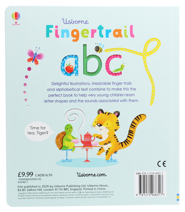 Паперова книга «Fingertrail ABC», автор Фелісіті Брукс - фото №1