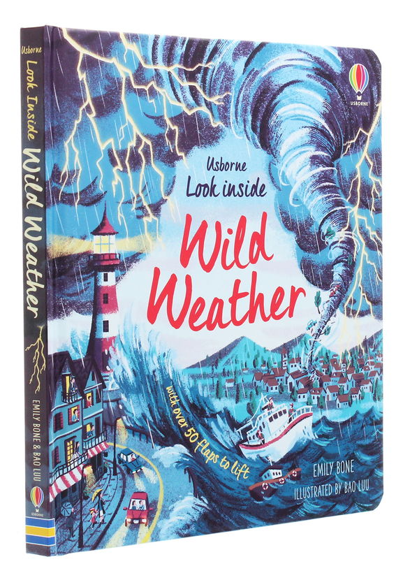 Бумажная книга «Look Inside Wild Weather», автор Эмили Боун - фото №1